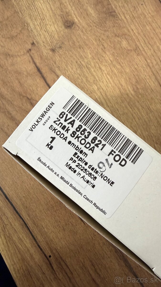 ŠKODA znak oreginal Fabia III a IV - 3