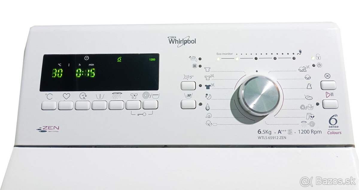 Automatická pračka WHIRLPOOL WTLS 65912 ZEN - 3