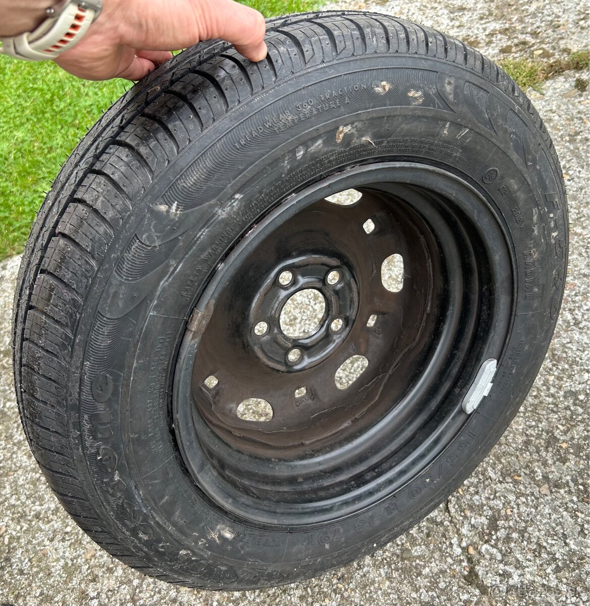 Rezerva 13" s pneu 155/80 R13 - 3