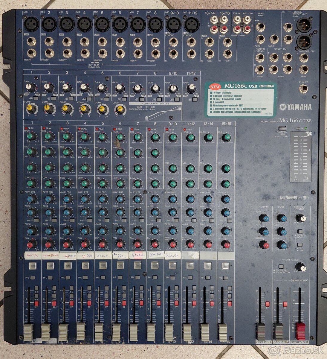 Predám staršie analógové Mixpulty - 3