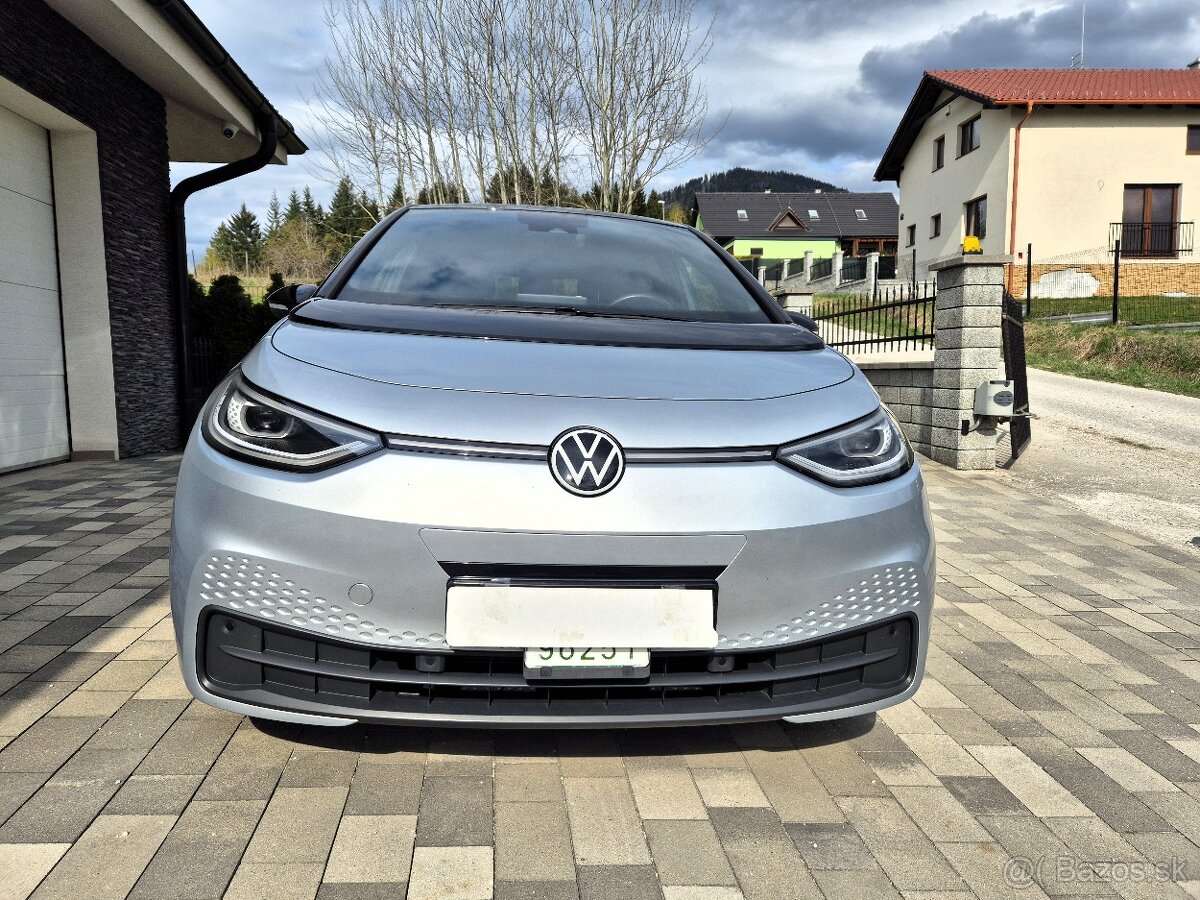 Volkswagen ID.3 Pro Performance 58kWh, 1.majiteľ - 3