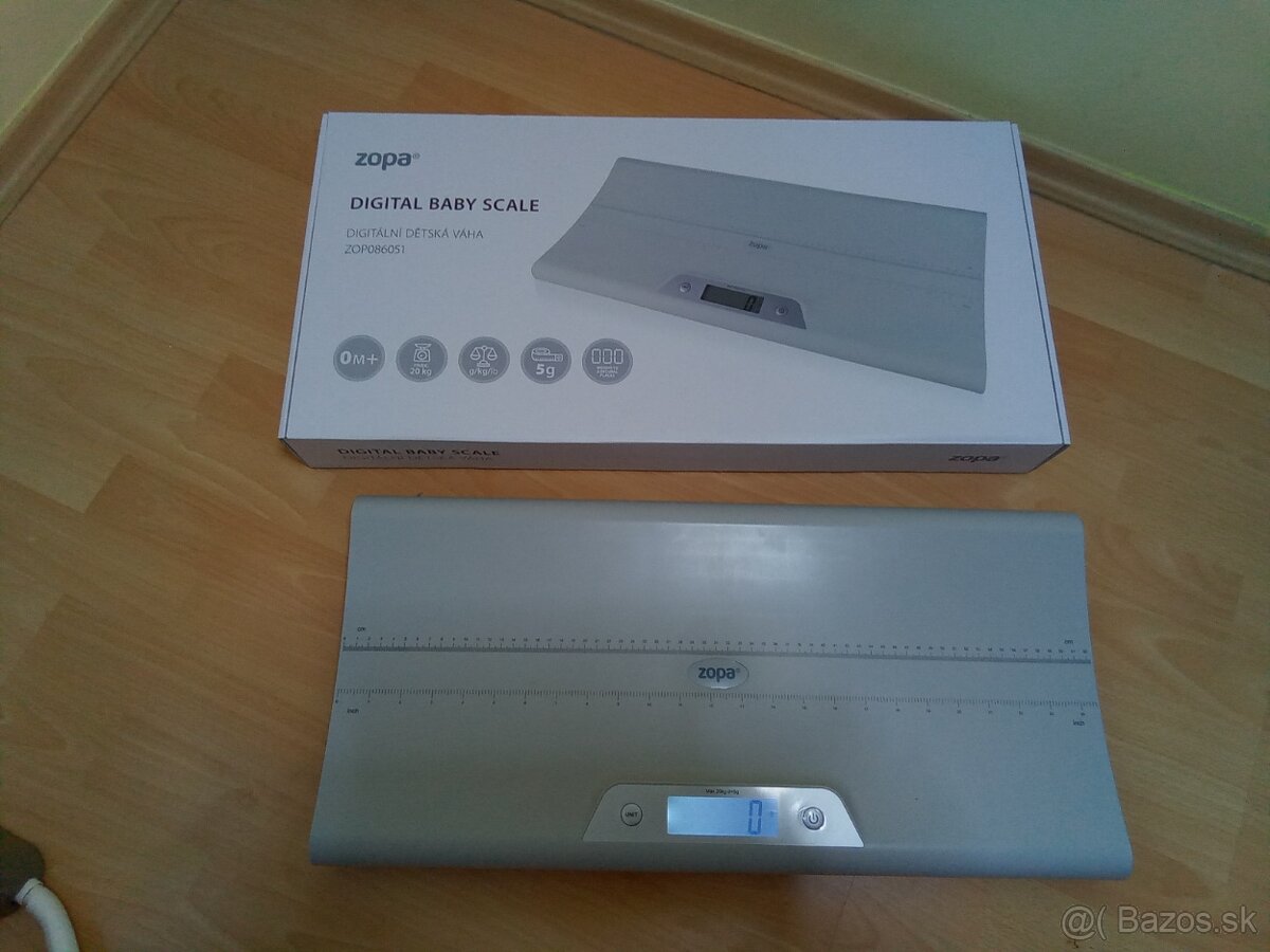 Detská váha - Zopa digital baby scale - 3