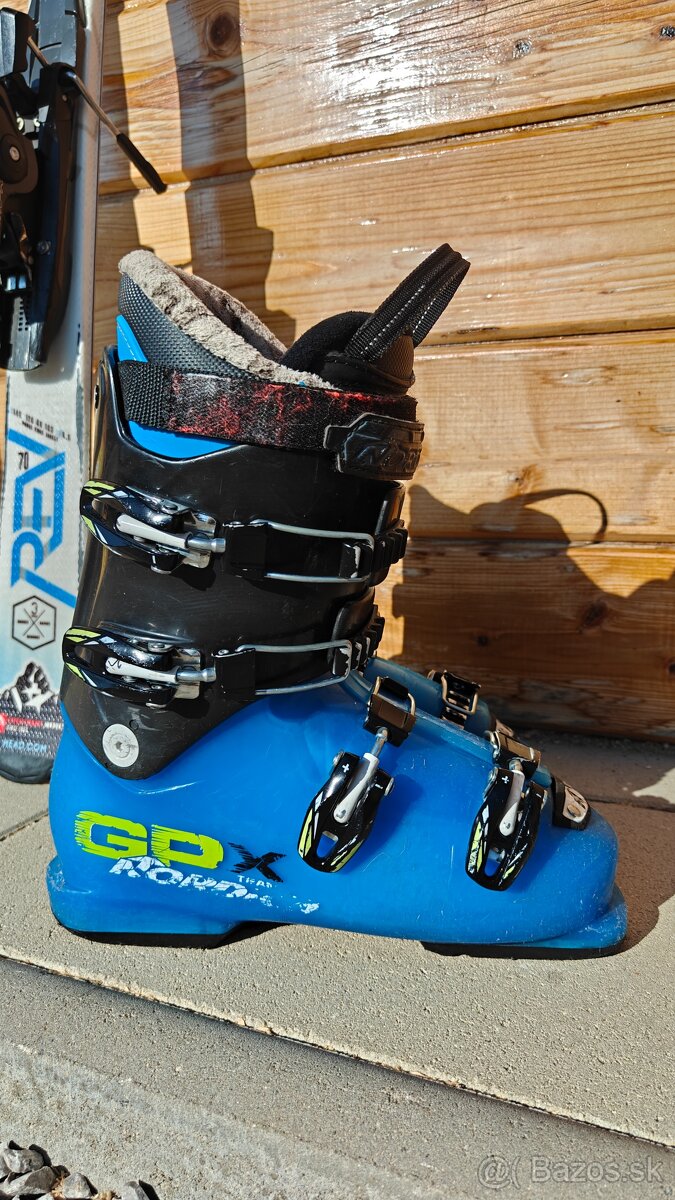 LYŽE HEAD REV 70 BLUE 142CM + NORDICA GPX 25CM - 3