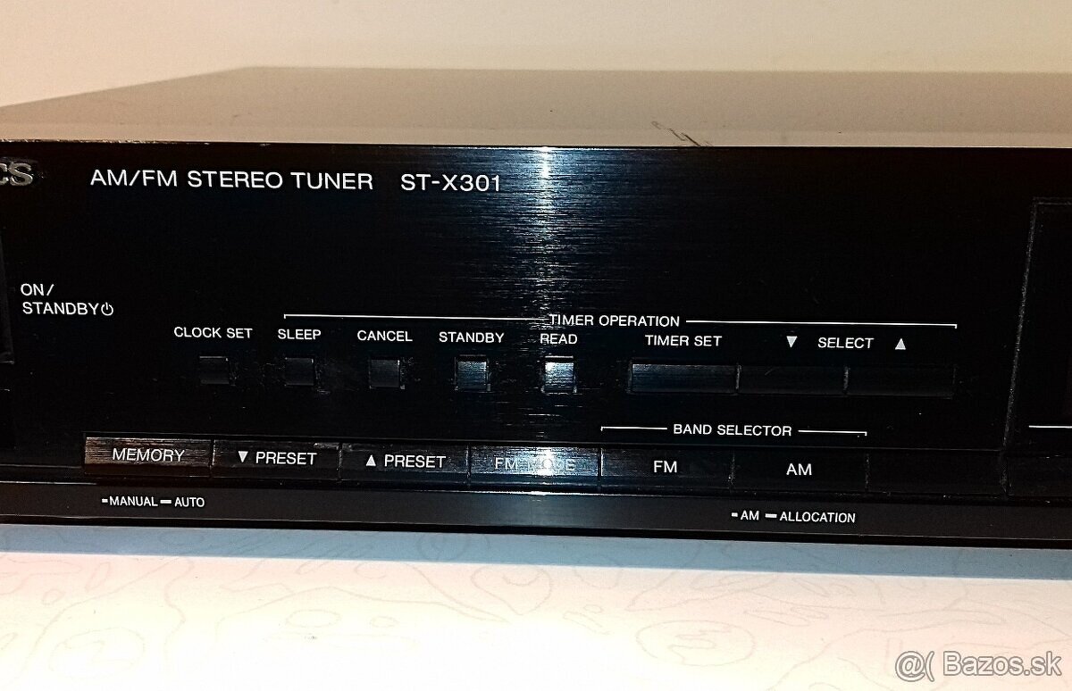 Zostava TECHNICS M01 tuner, equalizer, zosilnovac, CD, deck - 3