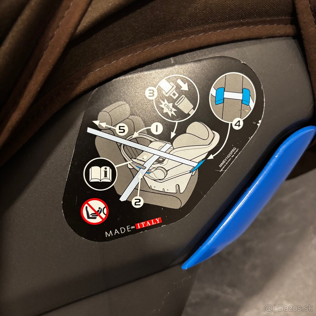 vajíčko, detská sedačka - 3