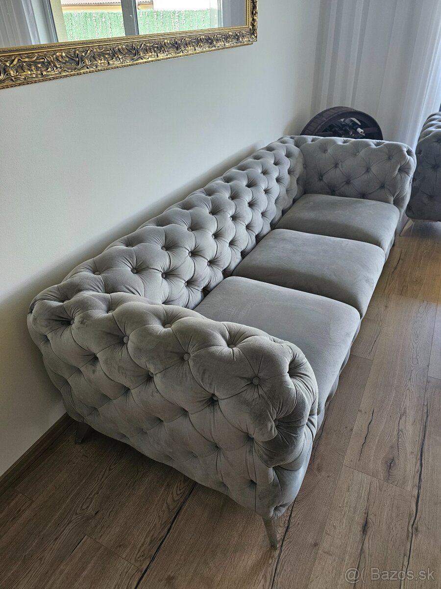 Sedacia suprava chesterfield - 3