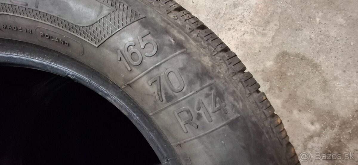 Kleber Krisalp + Lassa Snoways II 165/70 R14 - 3