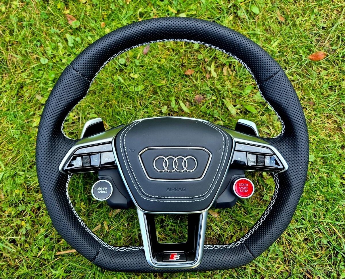 VYHRIEVANY AUDI VOLANT - sport - START/STOP ovladanie - 3