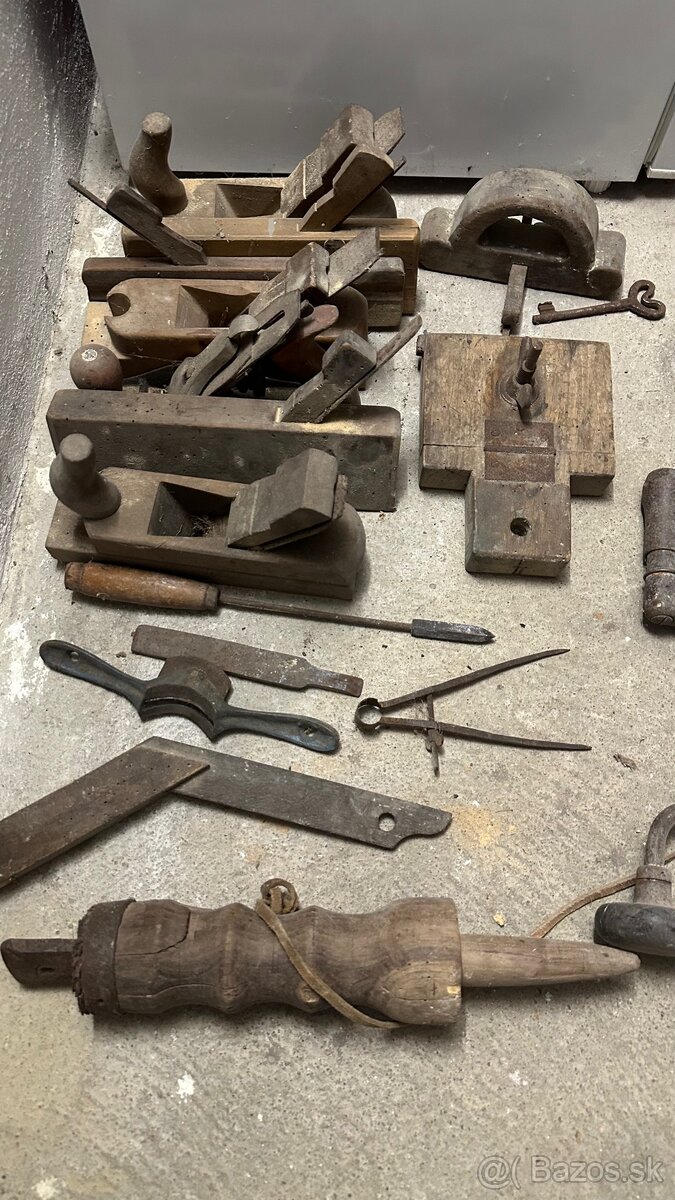 Predám starožitne hobliky - 3