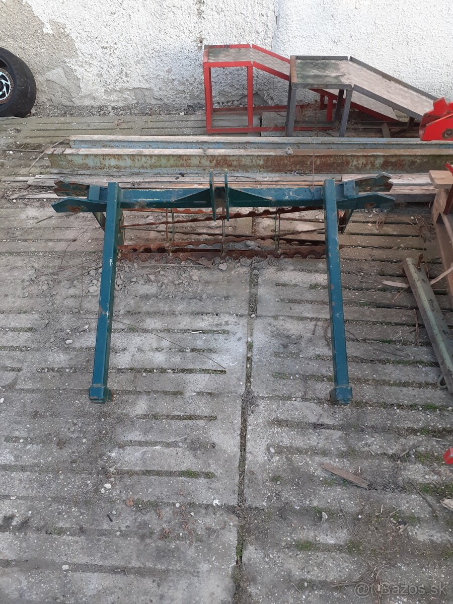 Predam brany s drobiacim valcom na malotraktor TZ4K TK14 - 3