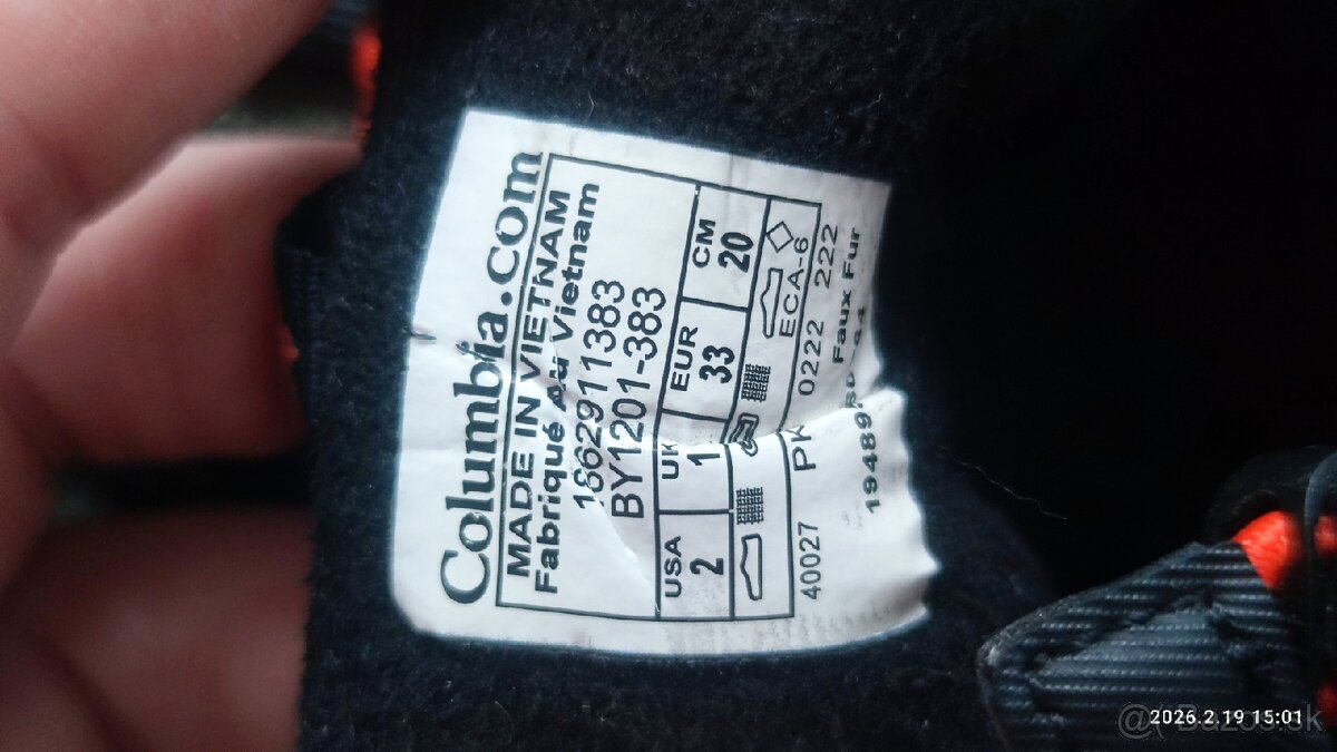 Zimné topánky pre chlapca colambia - 3