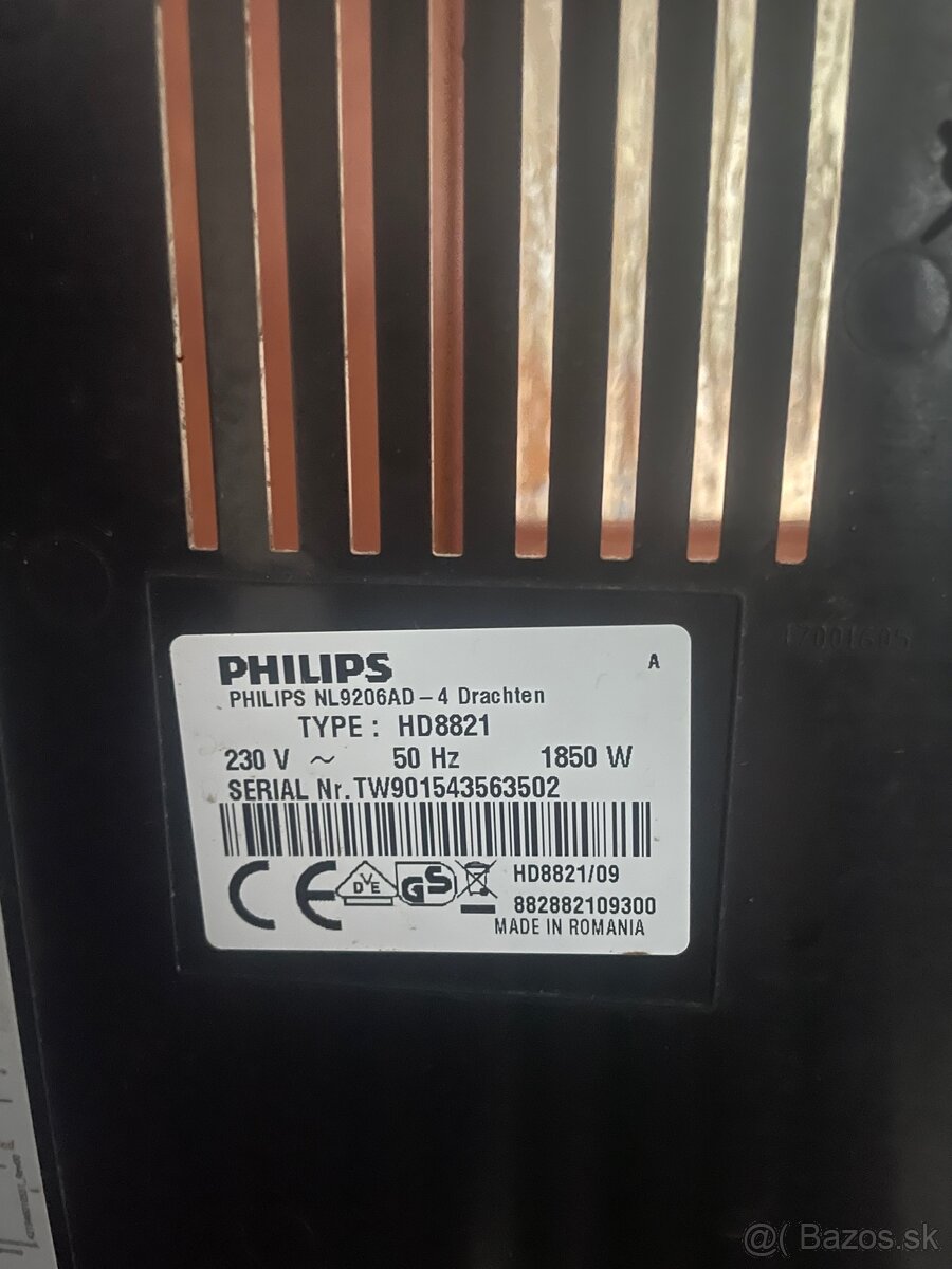Kávovar Philips HD 8821 - 3