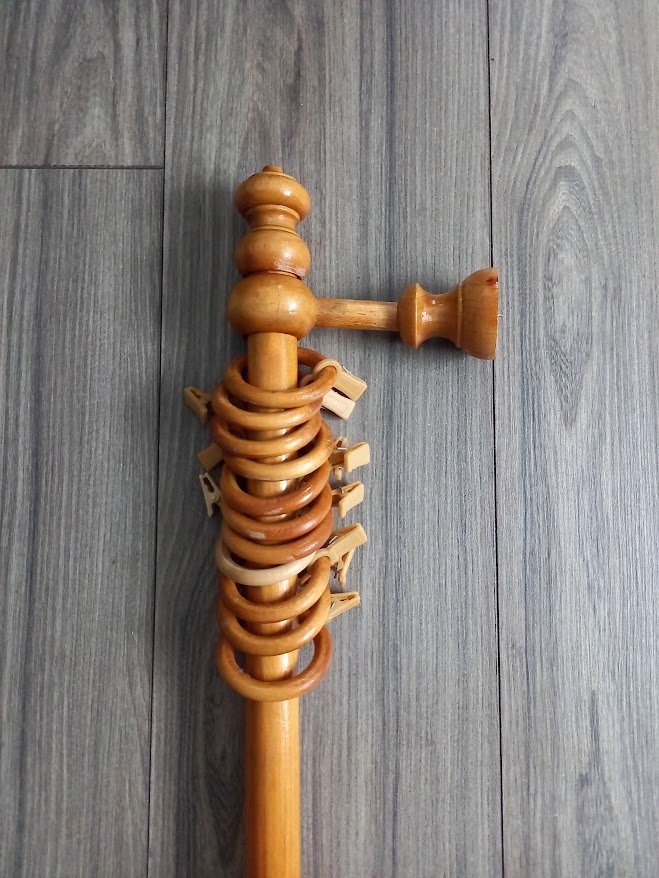 Drevené garníže 230 cm + 150 cm - 3