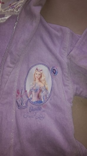 Barbie župan 4/5rokov - 3