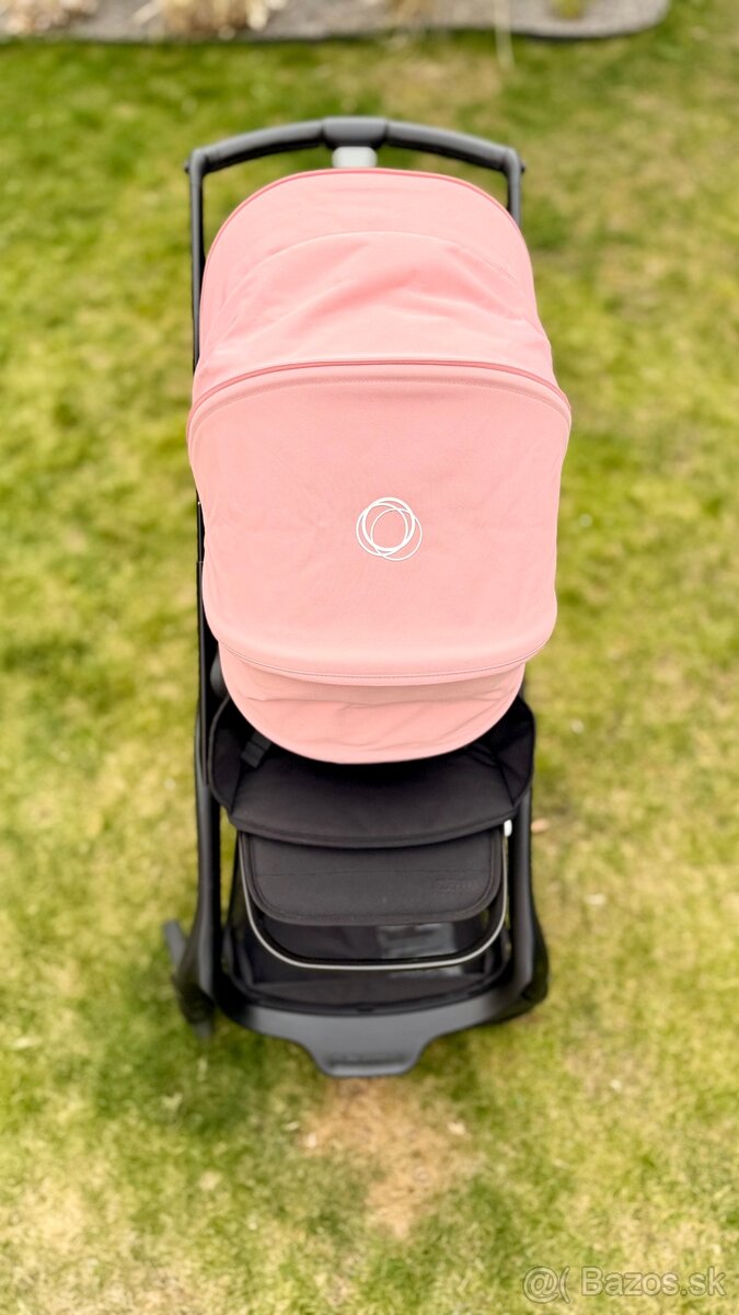 Bugaboo dragonfly s ružovou strechou - 3