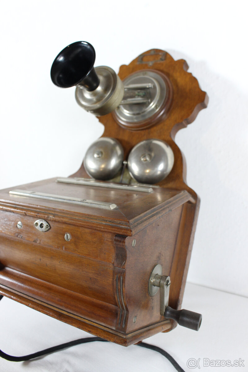 starožitný telefón F.Schuchhardt - 3