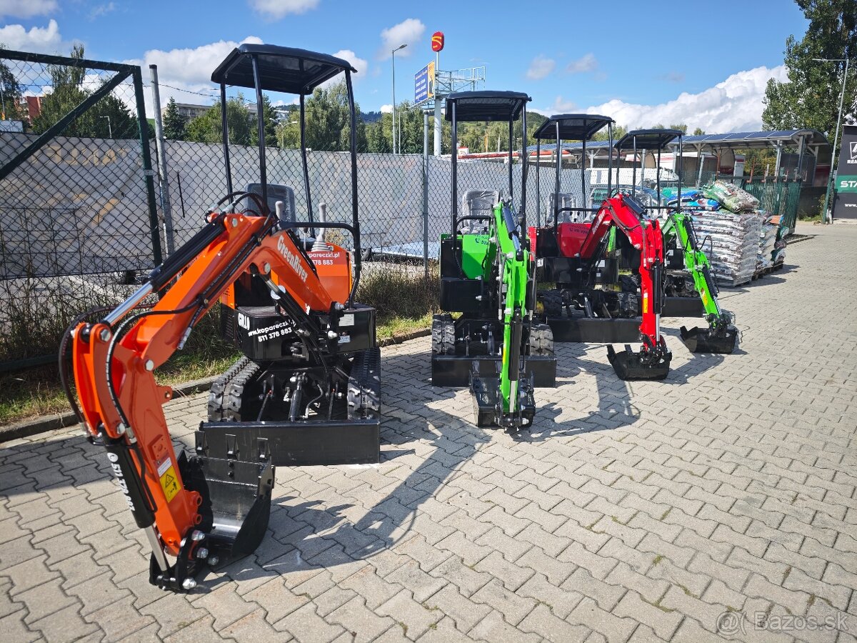 Minibager GreenRiver GR10 – , 1 tona, mimoosé kopanie - 3