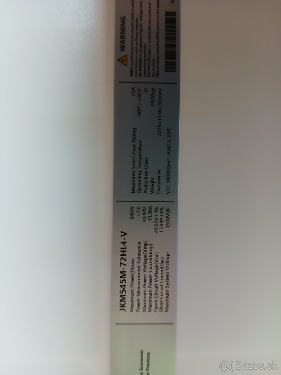 Fotovoltaicke panely 545W - 3