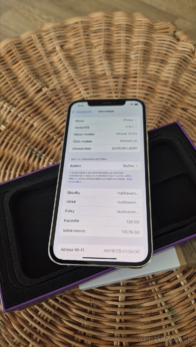 Apple iphone 12 PRO 128gb biely - 3