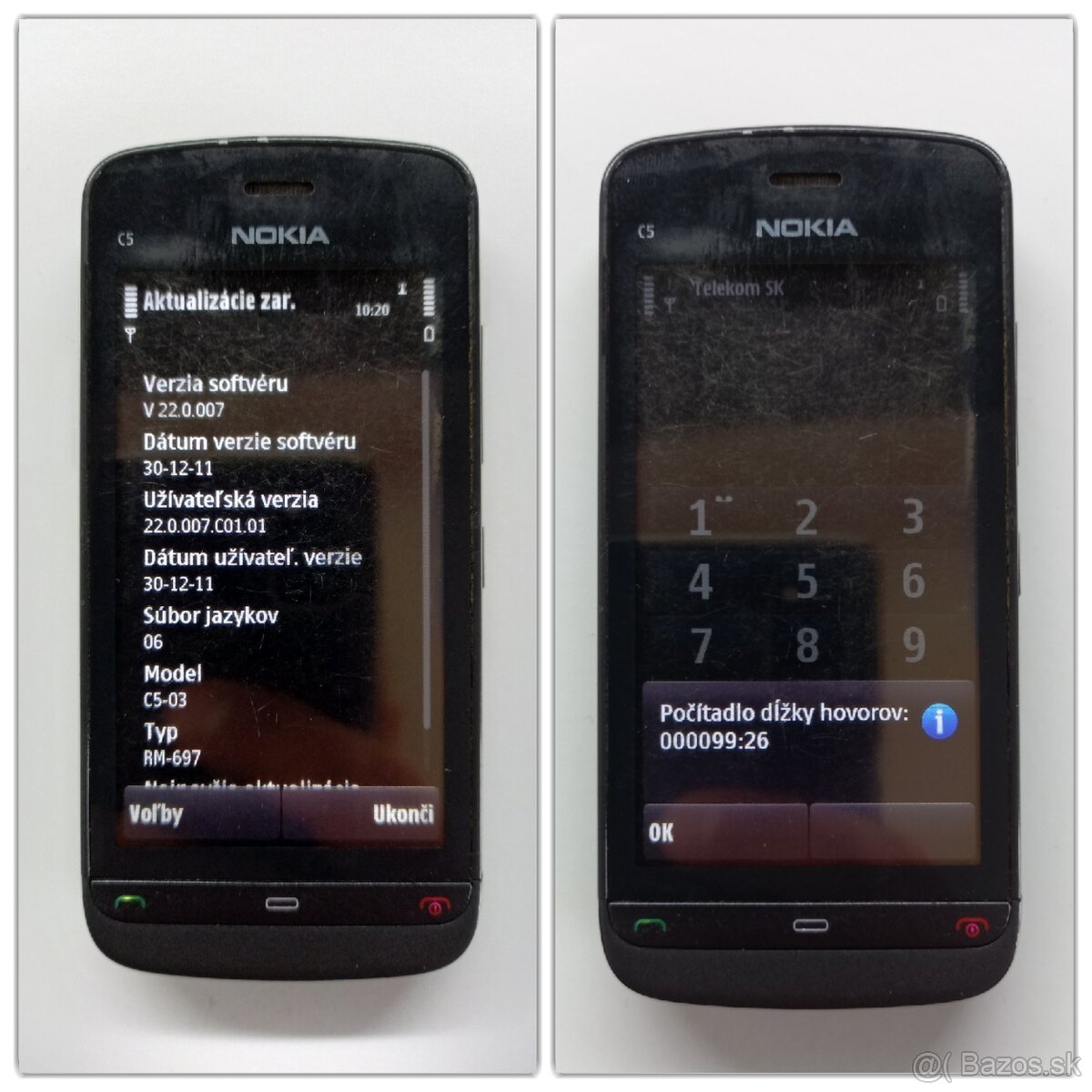NOKIA C5-03 Dotyková s Wifi - 3