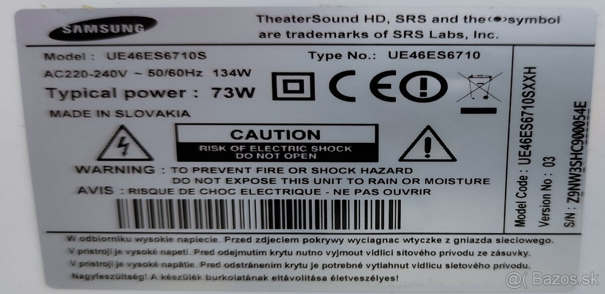 TV SAMSUNG - 3