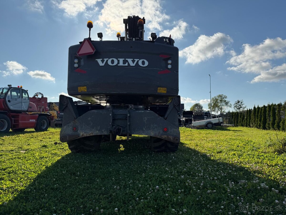 Kolový otočný bagr Volvo EW 160E - 3