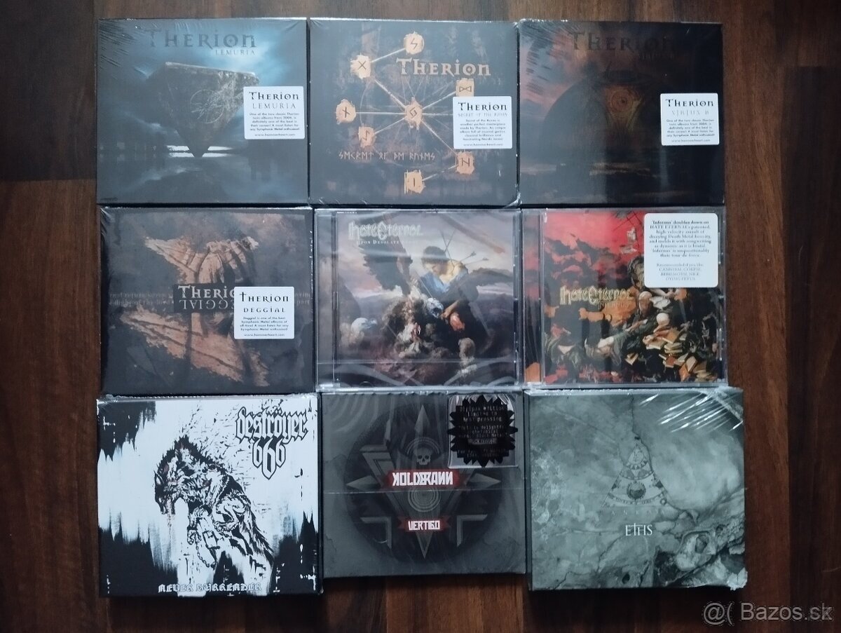 Symphonic Metal,a Black,Death Metal CDs - 3