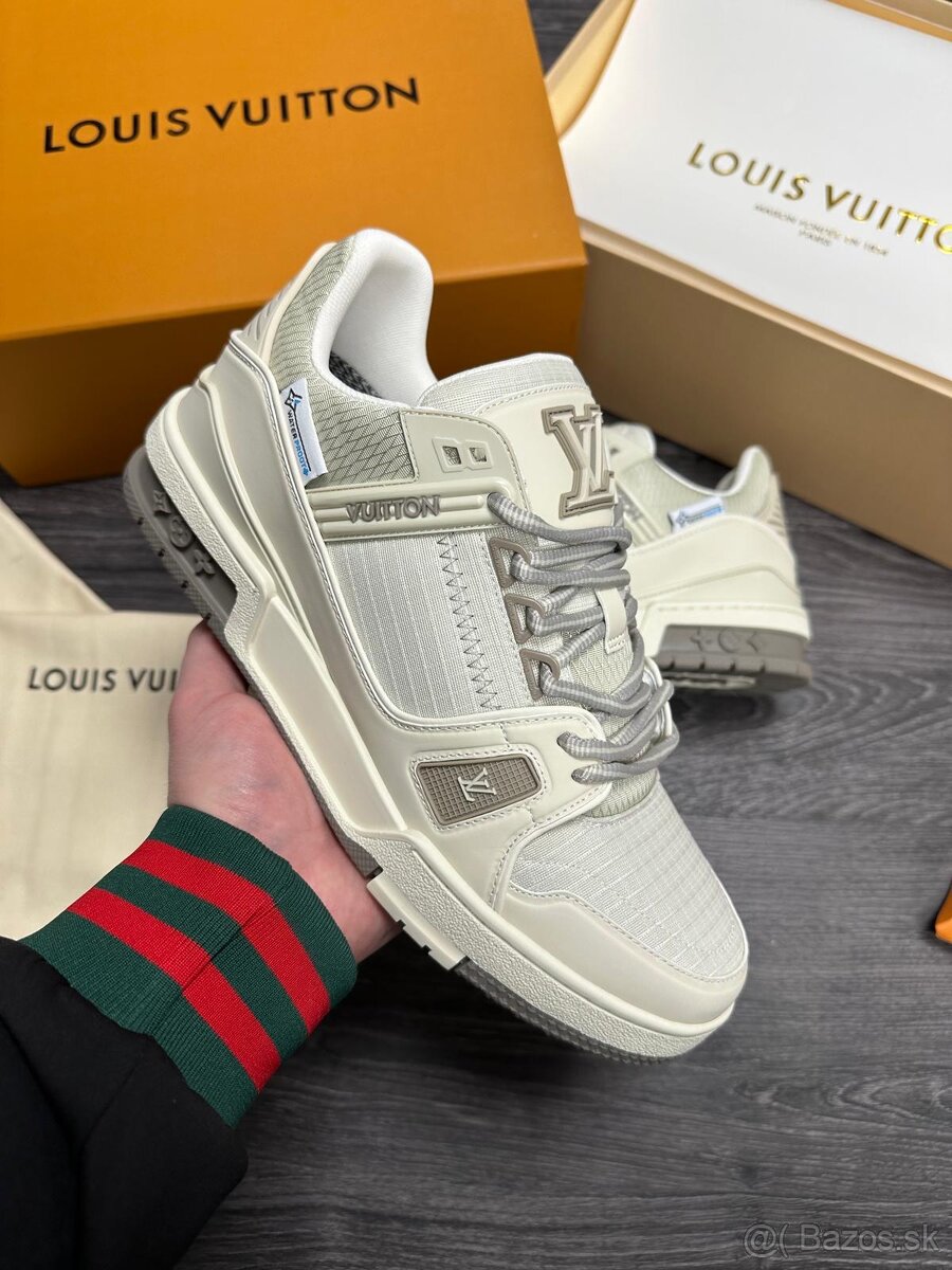 Louis Vuitton tenisky Grey komplet balenie. - 3