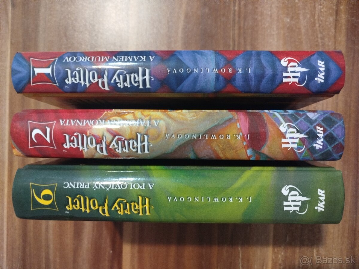 Nové knihy Harry Potter 2,6 - 3