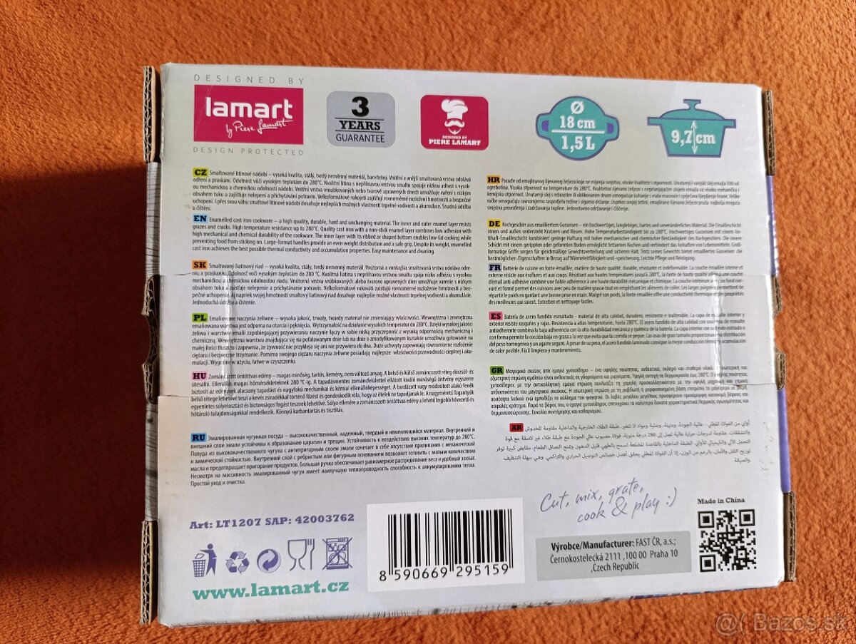 Liatinový hrniec Lamart - 3
