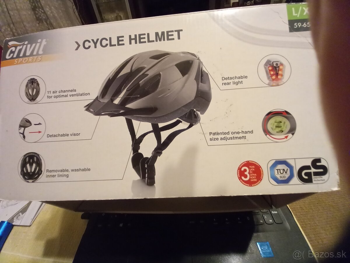 Cyklistická prilba veľ. L/XL 59 - 65 cm - 3