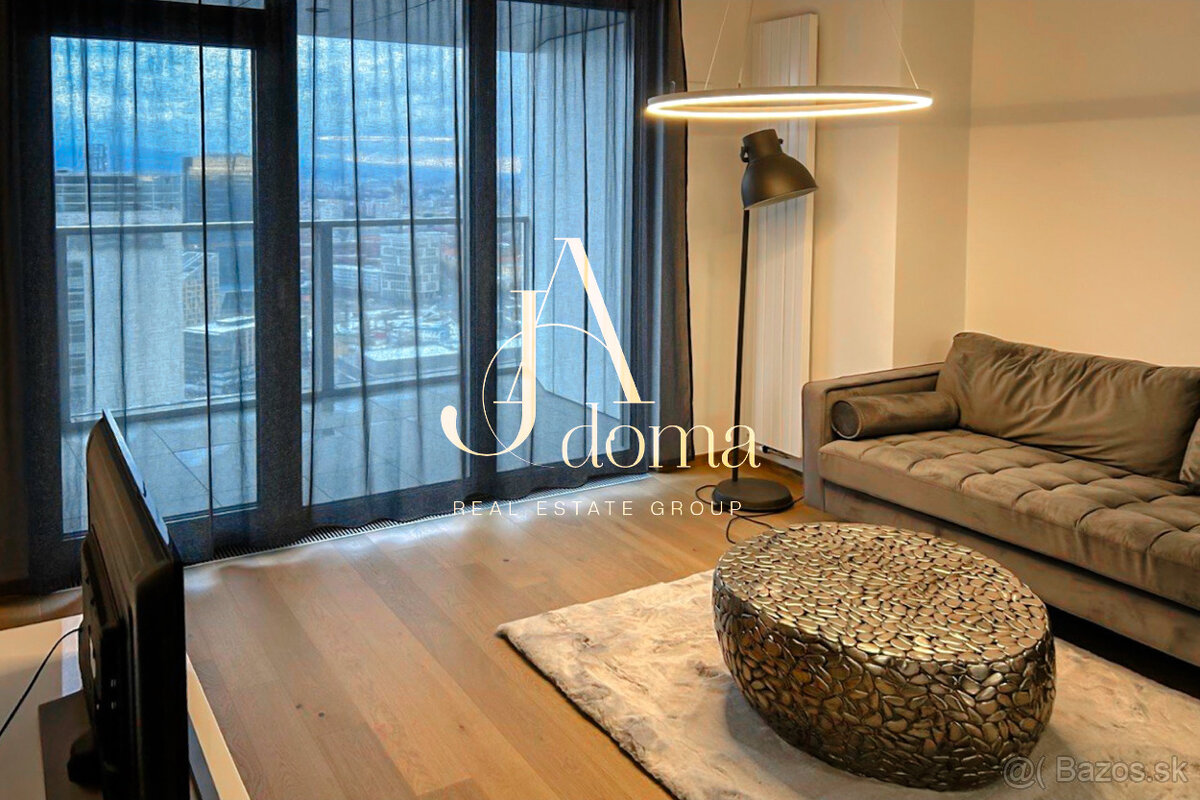 Zariadený 2-izbový byt v prestížnom projekte Eurovea Tower - 3