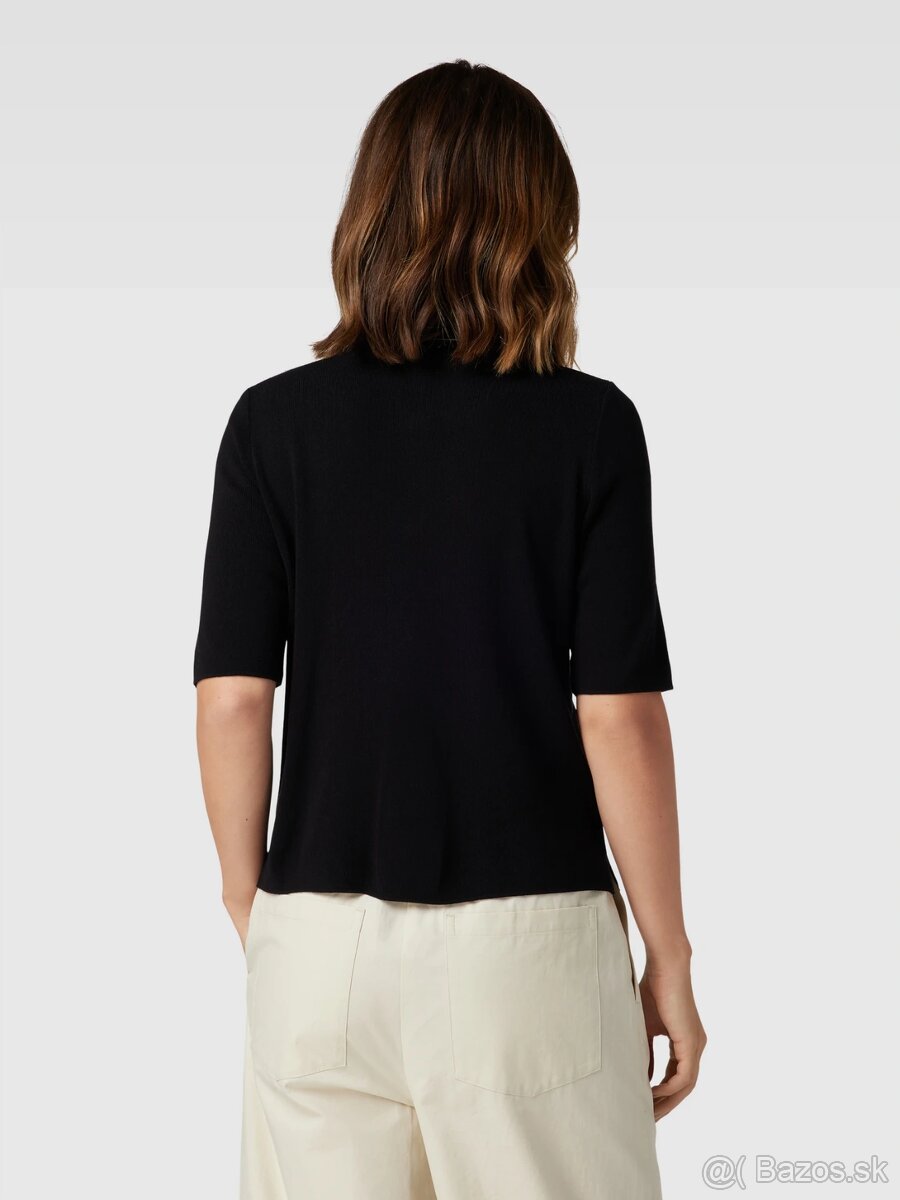 dámsky kardigan čierny - S - 3