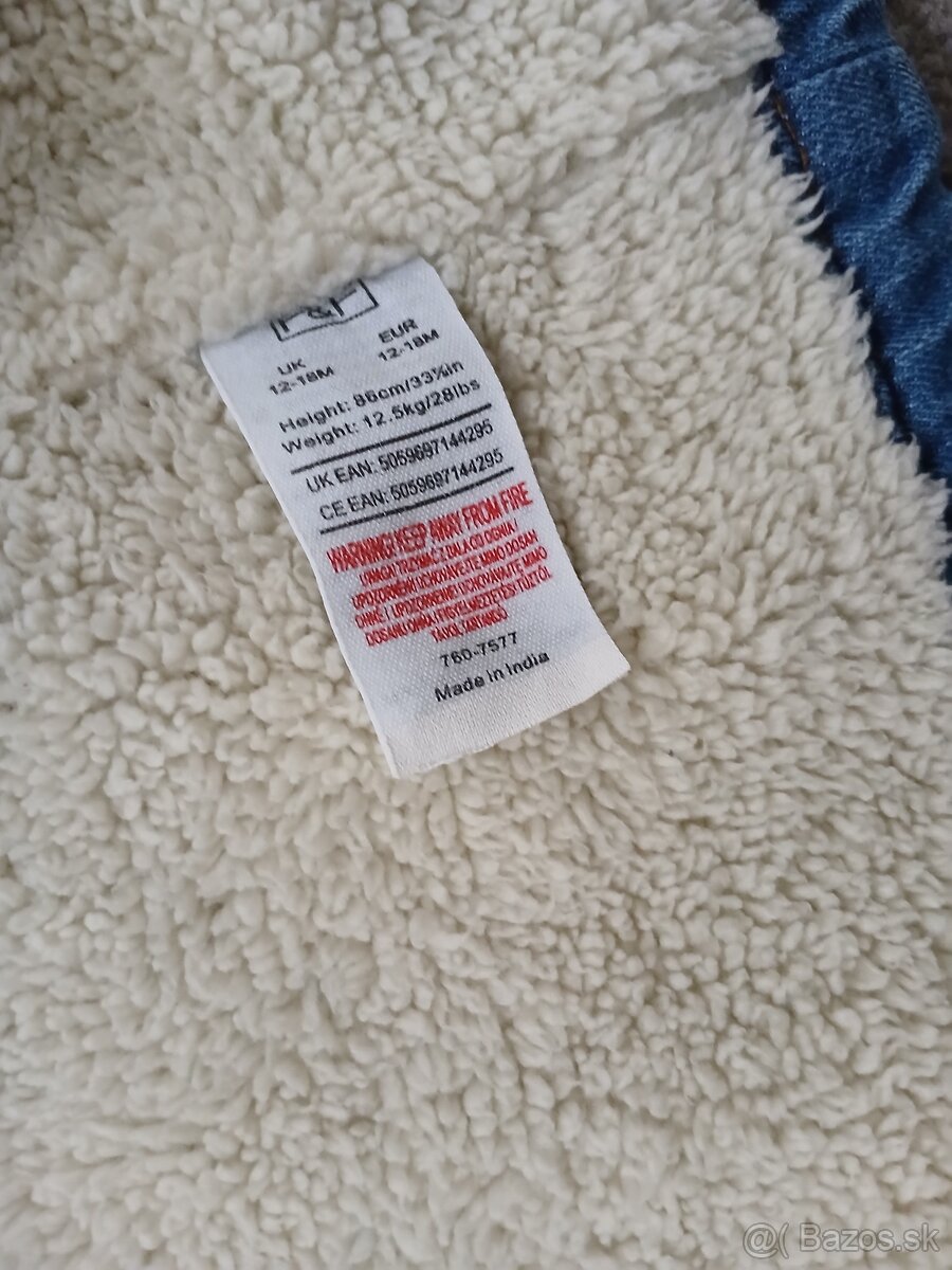 Zateplena riflova bunda 86 - 3