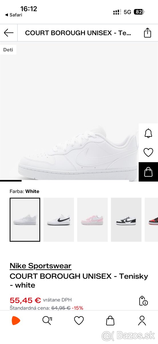 Nike tenisky veľkosť 33 - 3