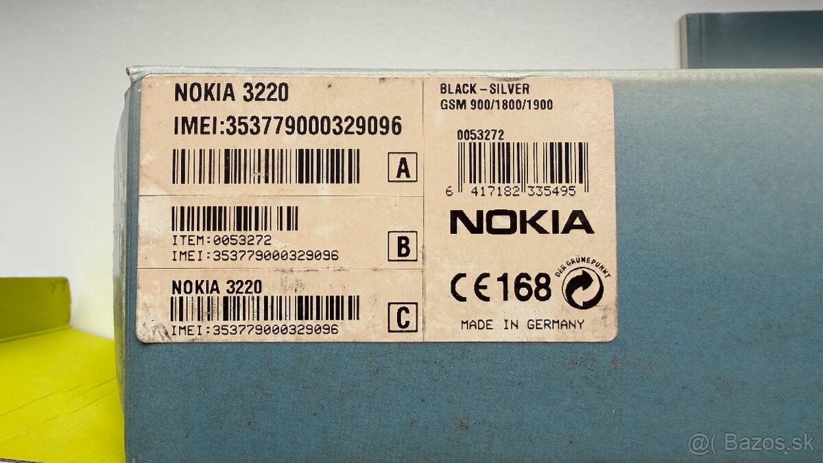 Nokia 3220 krabica - 3