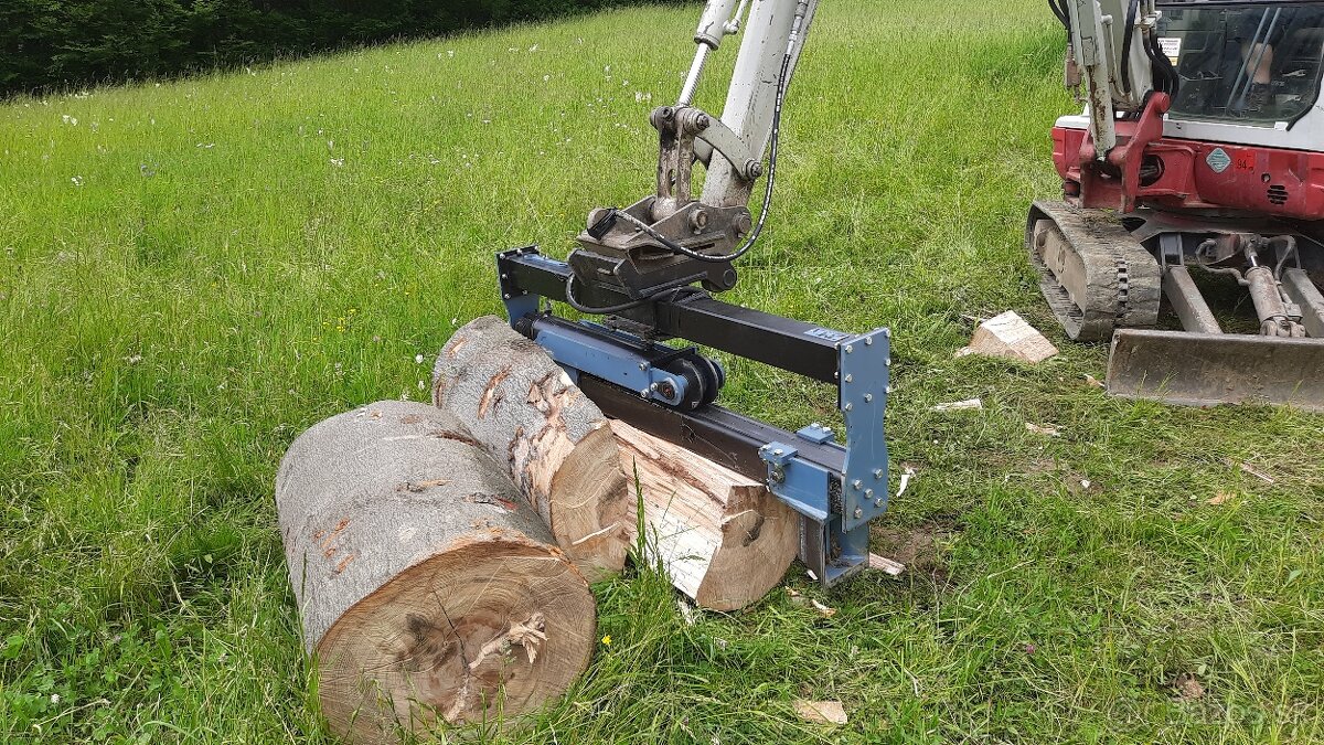 Hydraulická kalačka dřeva na bagr/ vyvážečku - 3