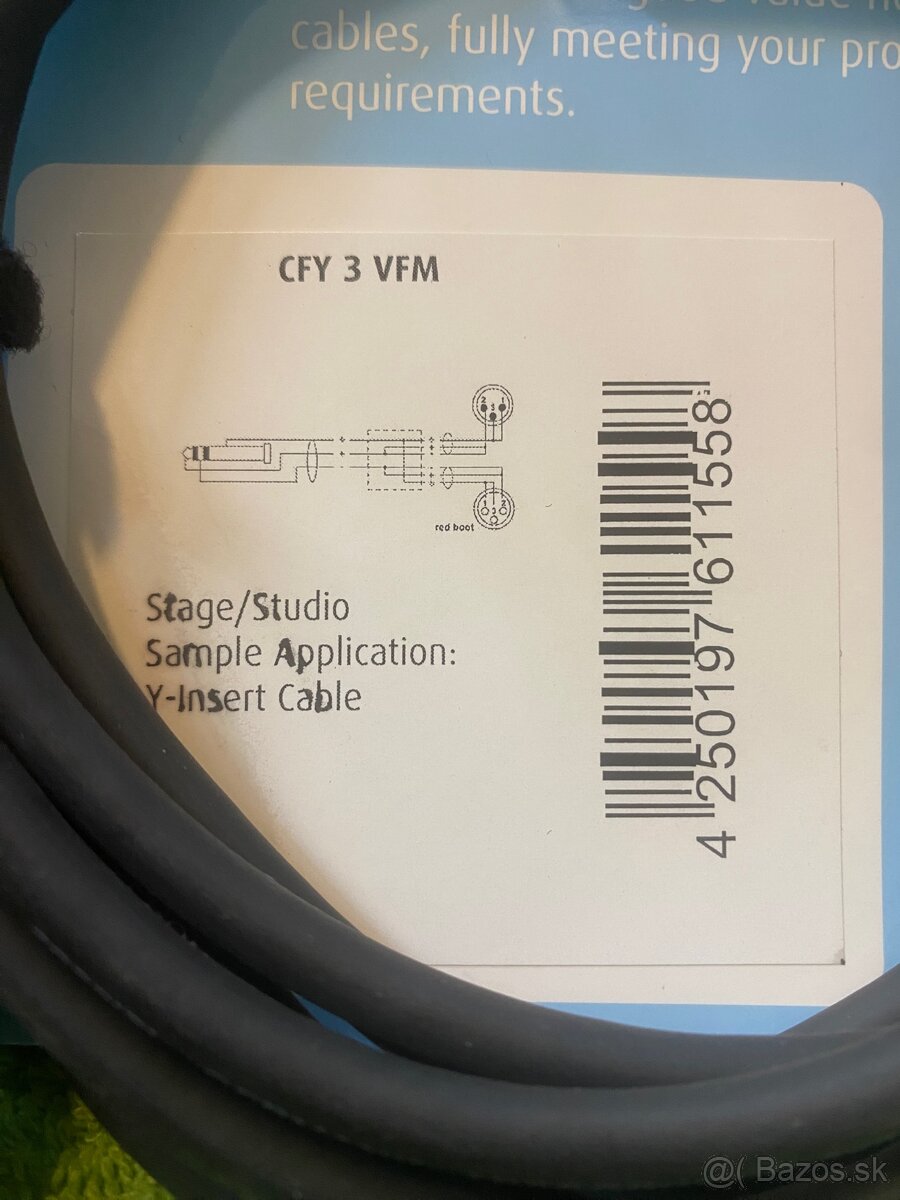 Cordial cfy 3wfm kable. 8€ - 3