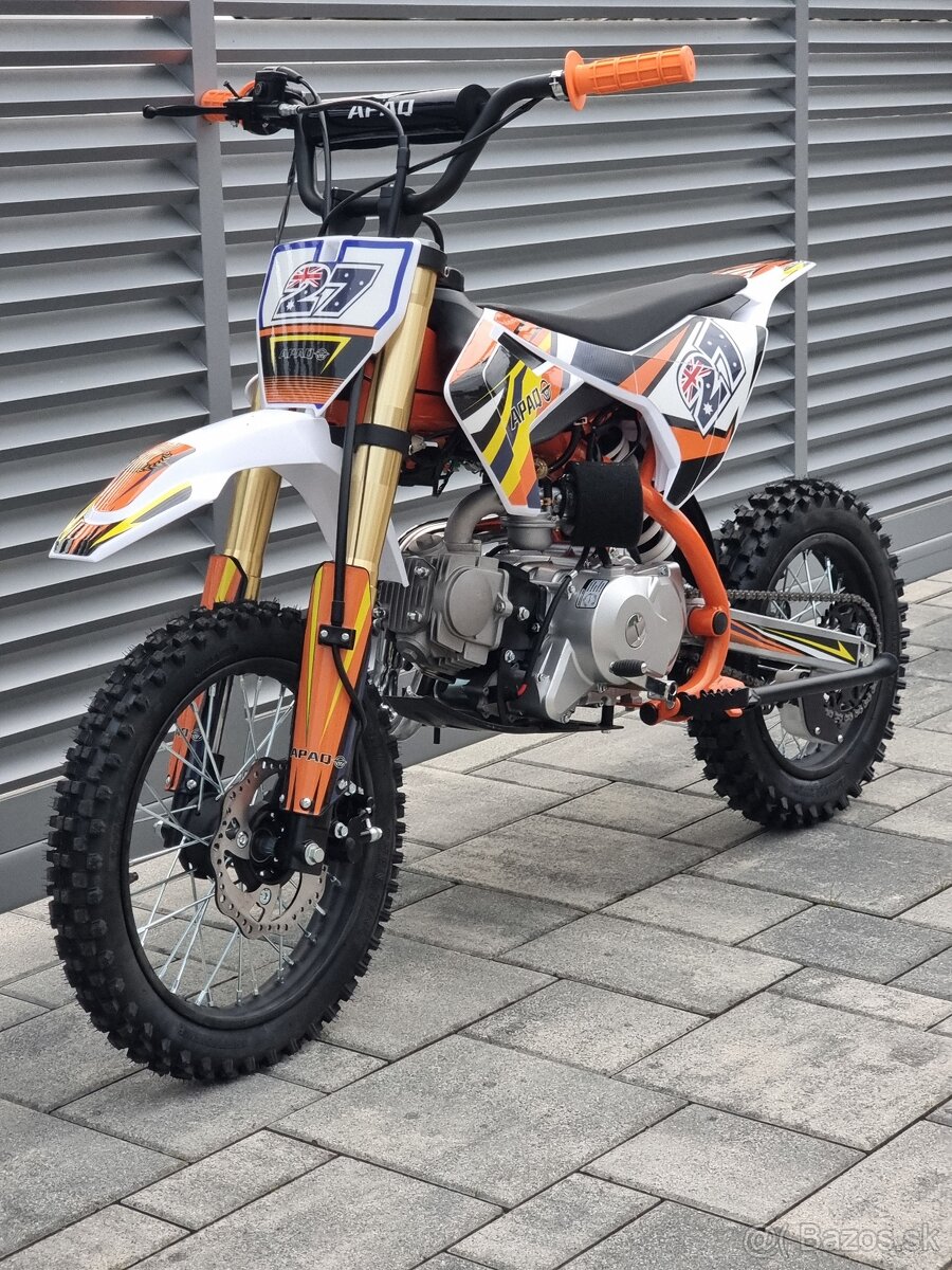 Pitbike 125ccm 12/14kolesá el.štart automat - 3