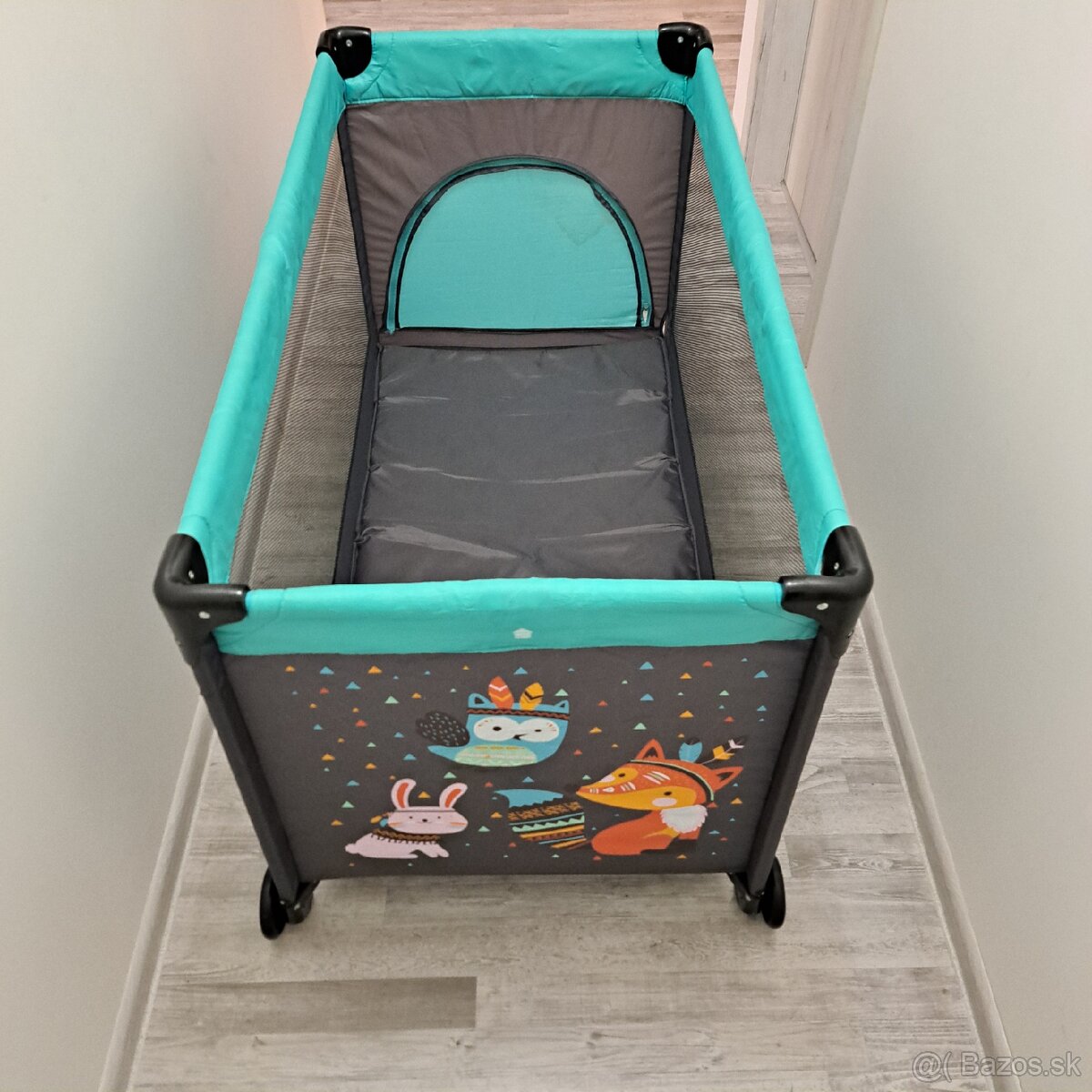 Detská cestovná postieľka Petite@Mars - 3