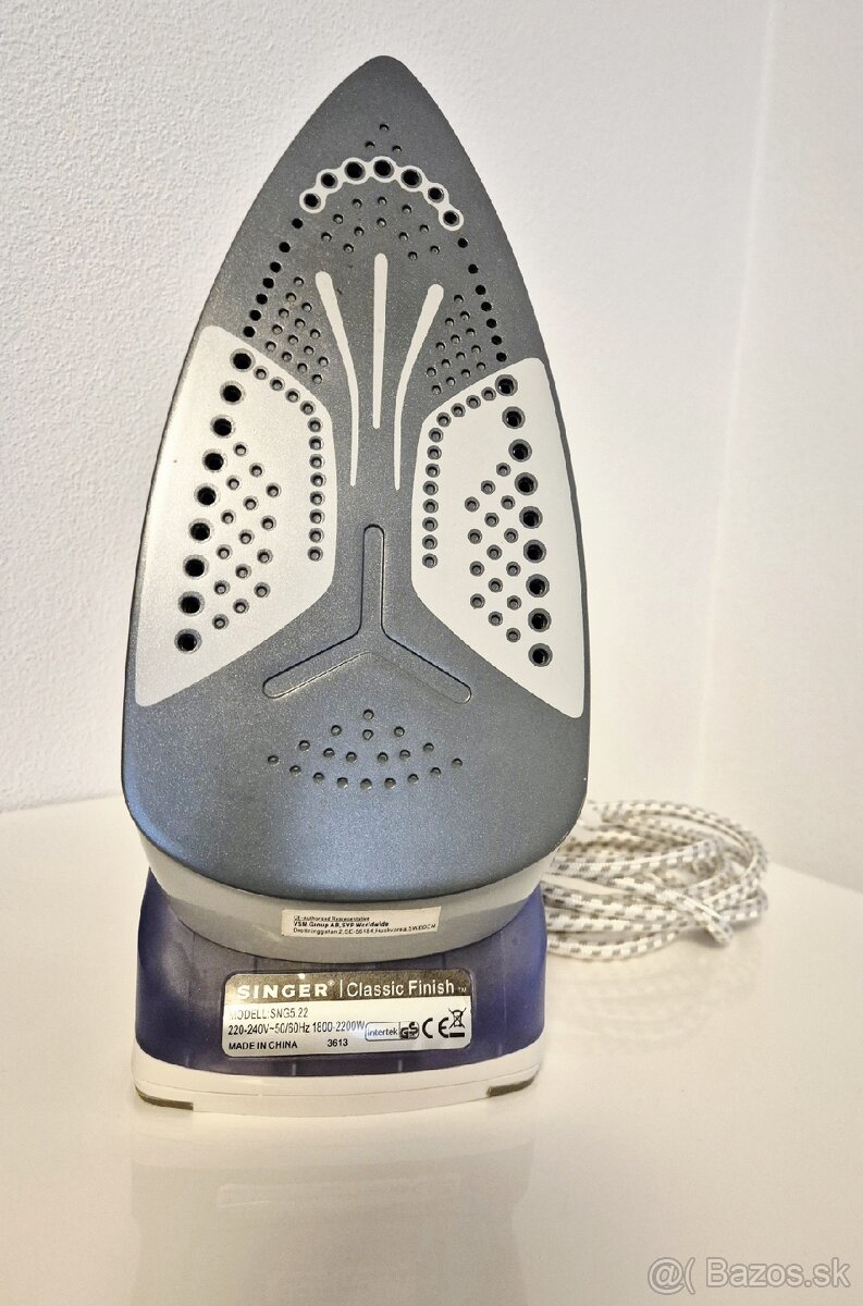 Naparovacia žehlička Singer SNG 5.22 - 3