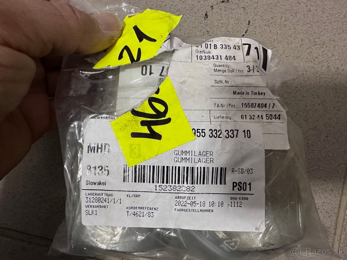 Silentblok - uloženie motora na Porsche Cayenne - 3