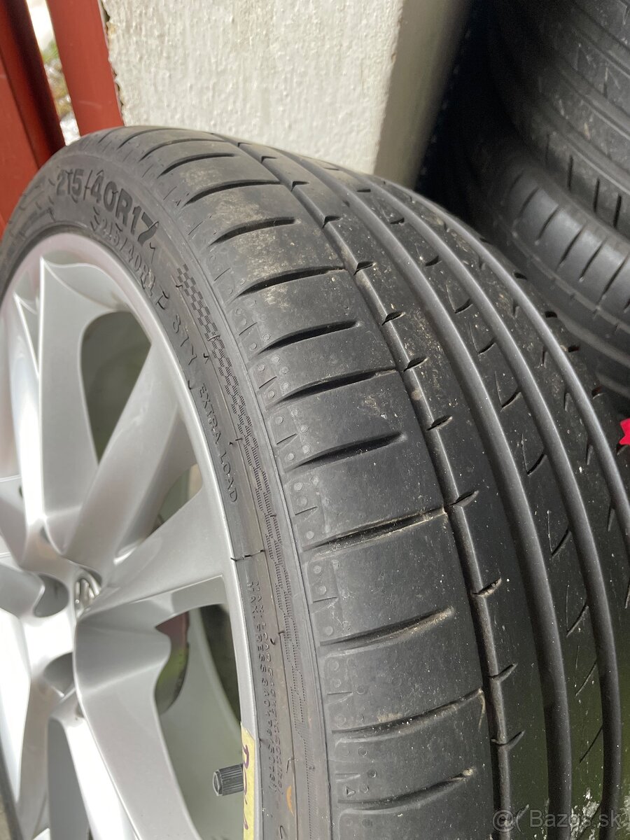 5x100 R17, 215/40 R17 - 3