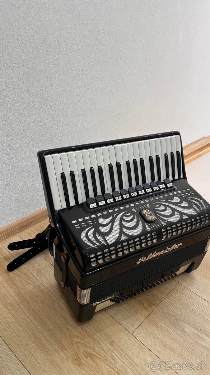 Akordeón Weltmeister Caprice 96 bas štvorhlas - 3