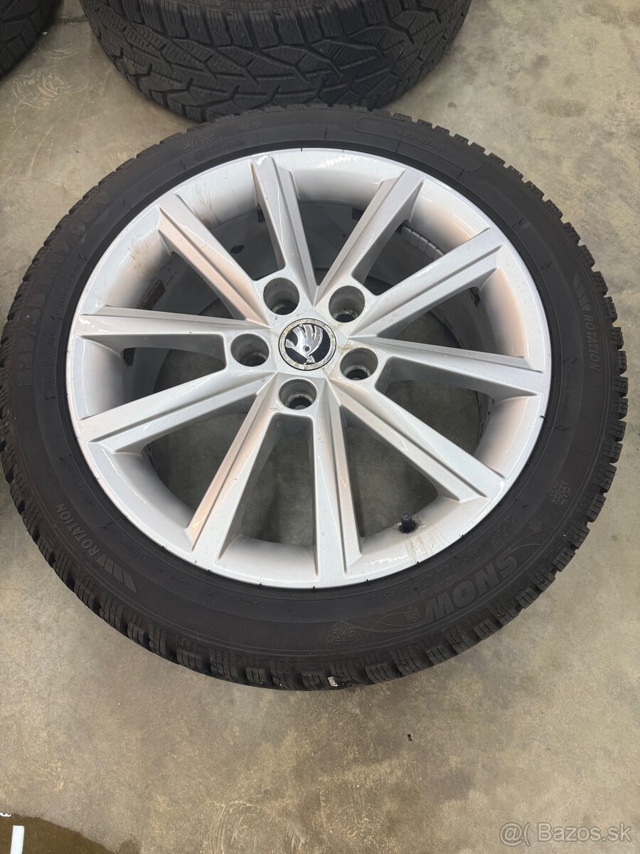 Zimná sada 5x112 r17 - Originál sada Škoda - 3
