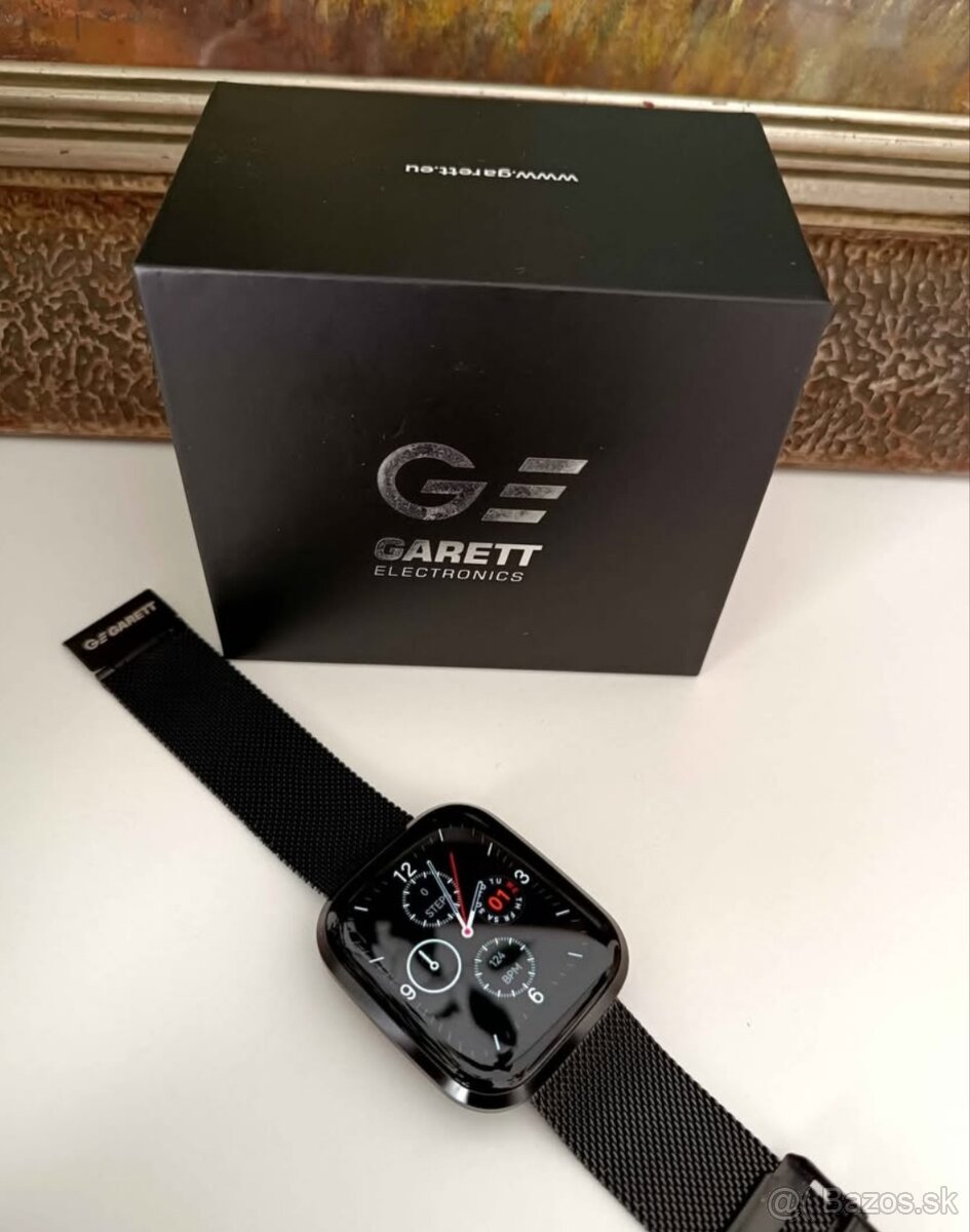 Inteligentne hodinky Garett cierna ocel - 3