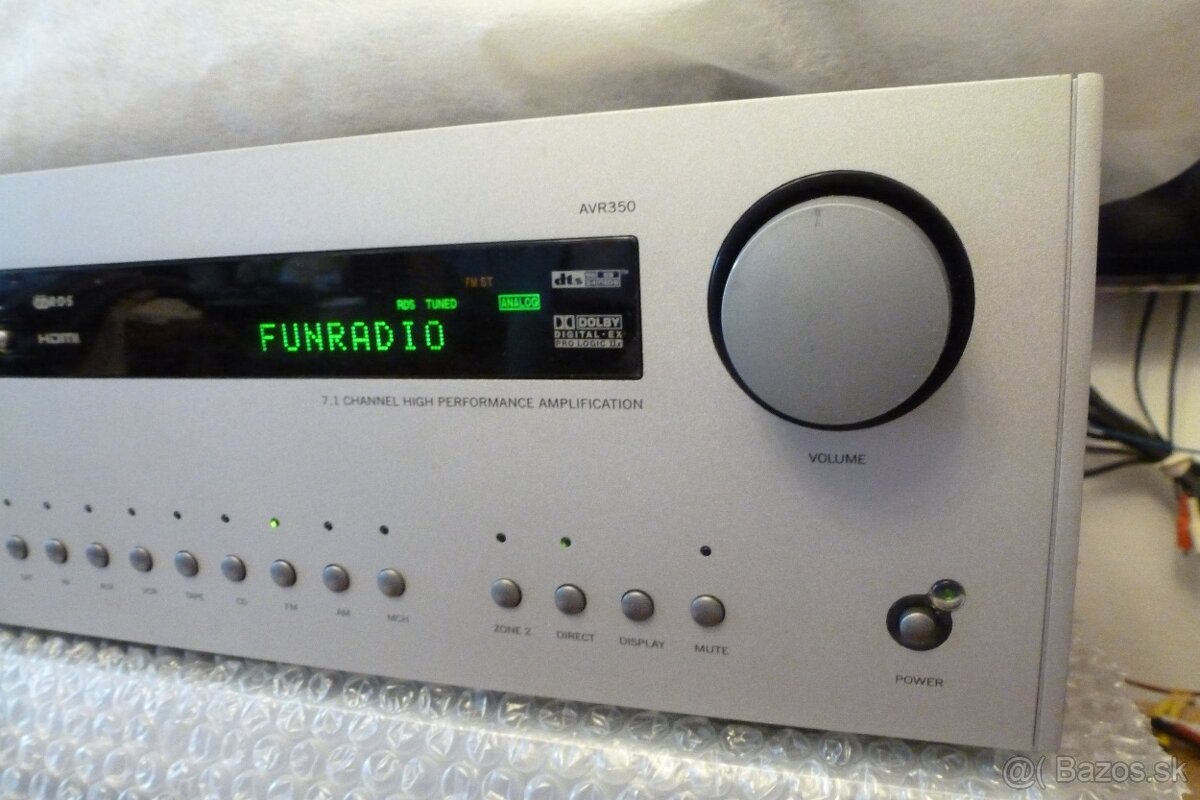 Arcam AVR350 7.1 Surround Sound Reciever - NOVÁ CENA - 3