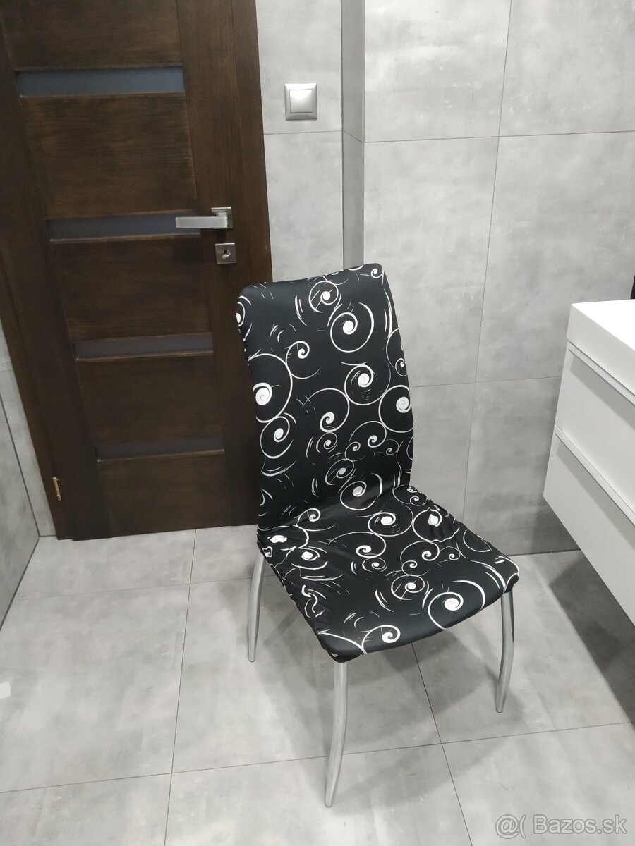 Moderné návleky na stoličky (Ruža 5) - 3