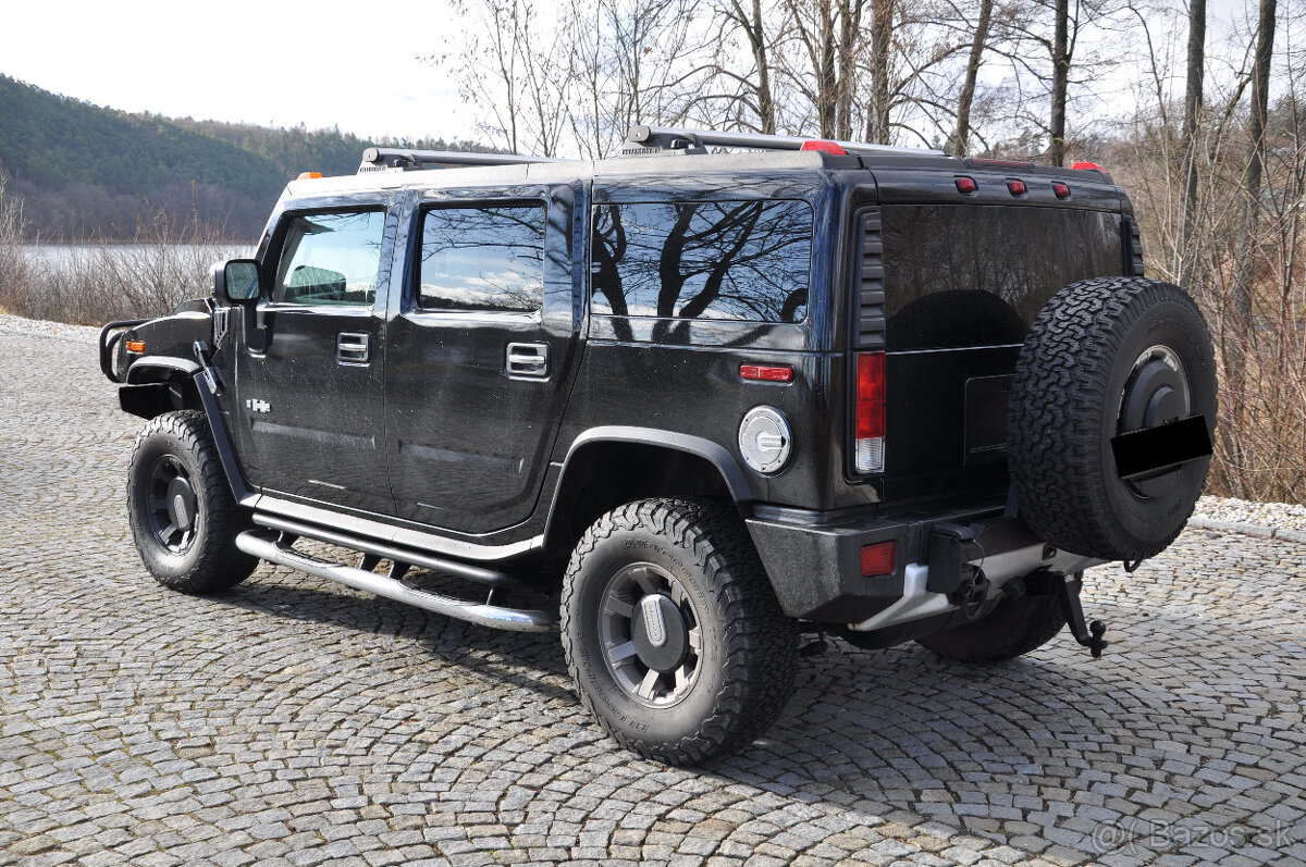 Hummer H2 - poslední model 2008, 6.2 V8, SK registrace