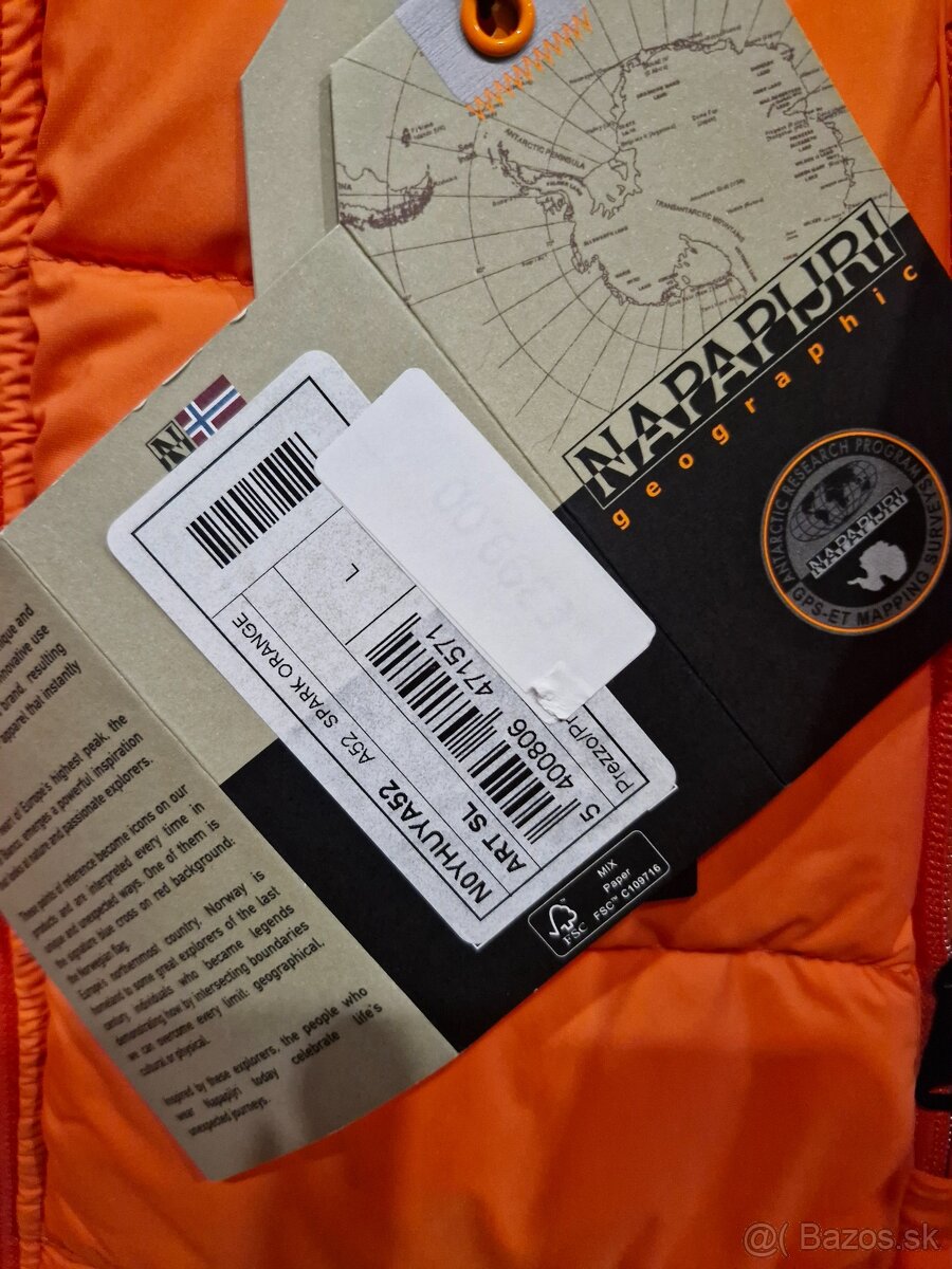 NAPAPIJRI zimná bunda ,nová..veĺkosť L - 3